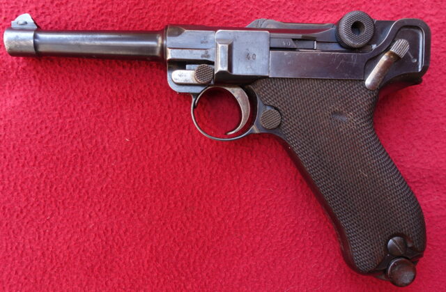 foto Pistole DWM P.08 – ročník 1911