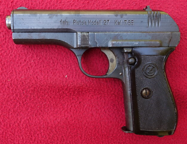foto Pistole ČZ Vz.27 z výzbroje Wehrmachtu