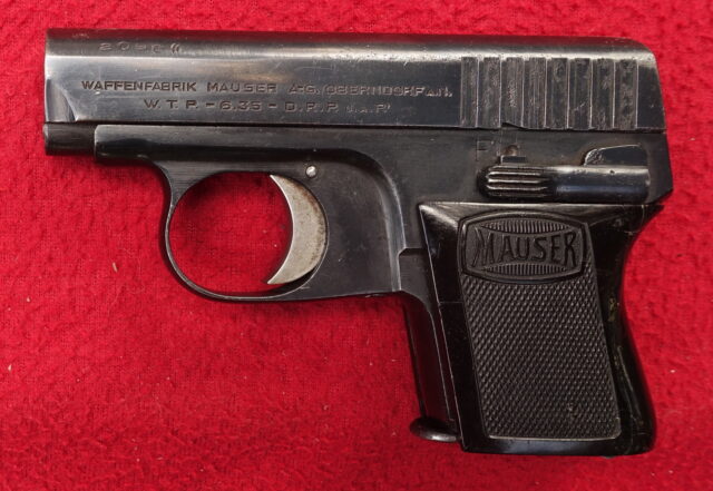 foto Pistole Mauser WTP 1. model – REZERVOVÁNO