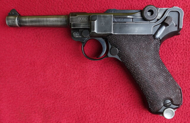 foto Pistole P.08 výroba Mauser – REZERVOVÁNO