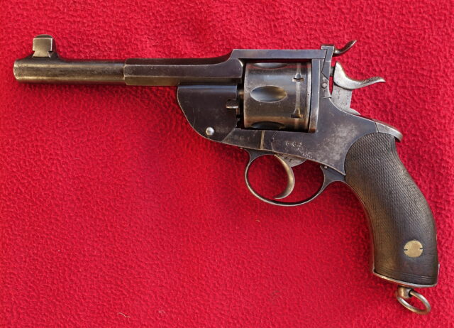 foto Dánský námořní revolver  M. 1891