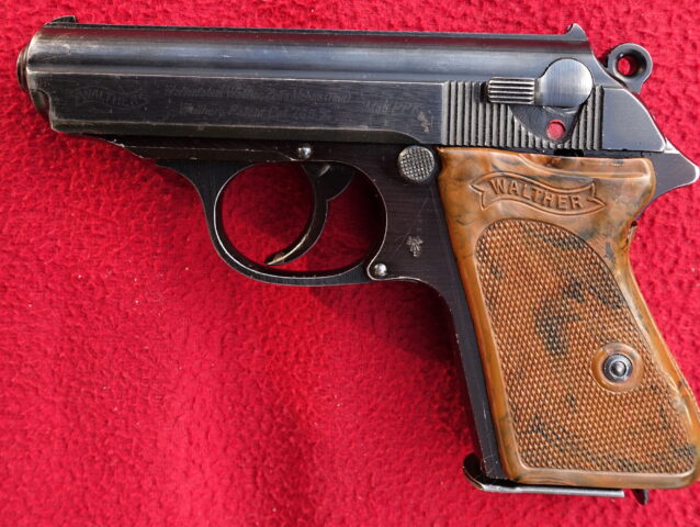 foto Pistole Walther PPK výroba Zella Mehlis s rámem z lehké slitiny – REZERVOVÁNO