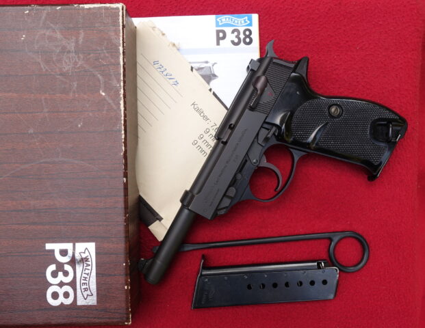 foto Pistole Walther P38 výroba Ulm